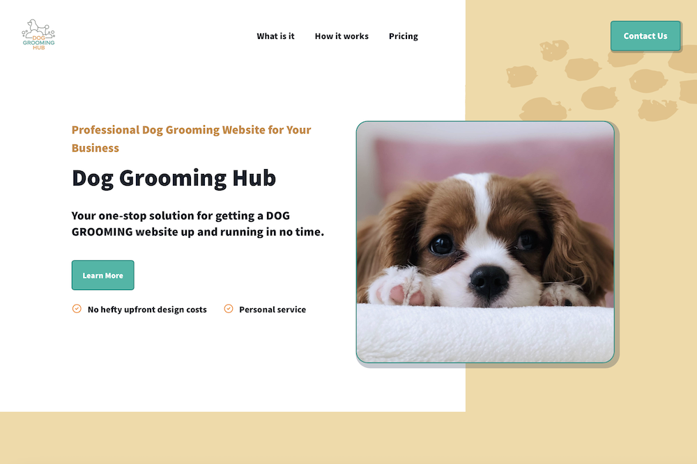 Dog Grooming Hub header image