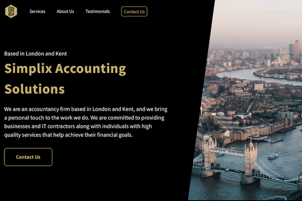 Simplix Accounting Solutions header image